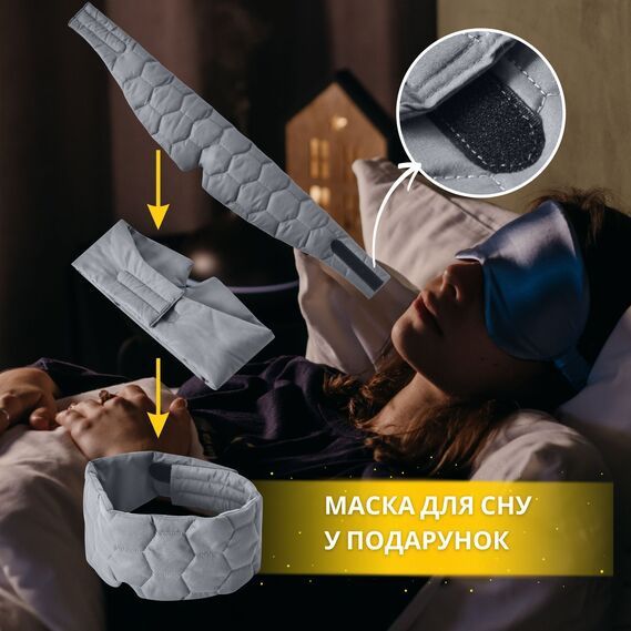 Ковдра з подушкою. 250гр/м.кв. Штучний пух. Фабрика IDEIA.