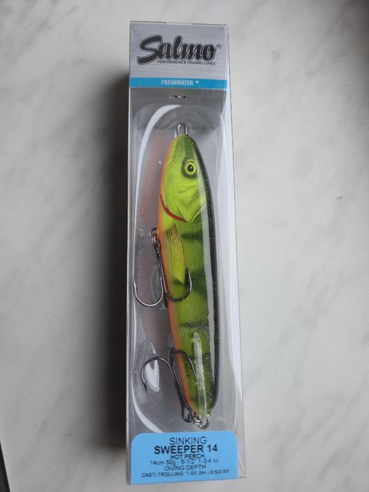 Salmo sweeper 14 cm/ hot perch