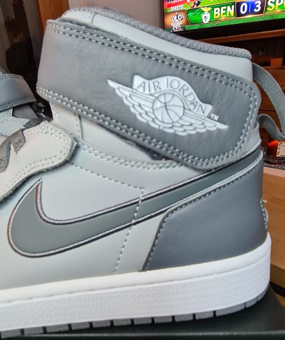 Ténis novos originais Nike AIR JORDAN 1 HI FLYEASE, 43 Europeu 27,5cm