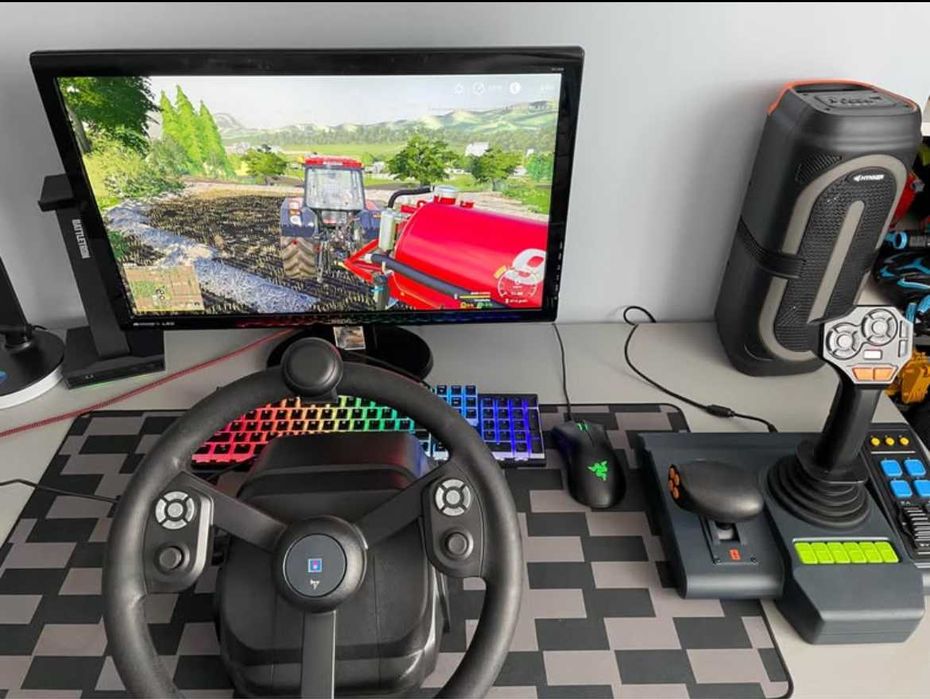 Super kierownica Farming Simulator HORI zestaw wyścigi, pilotowanie, farma