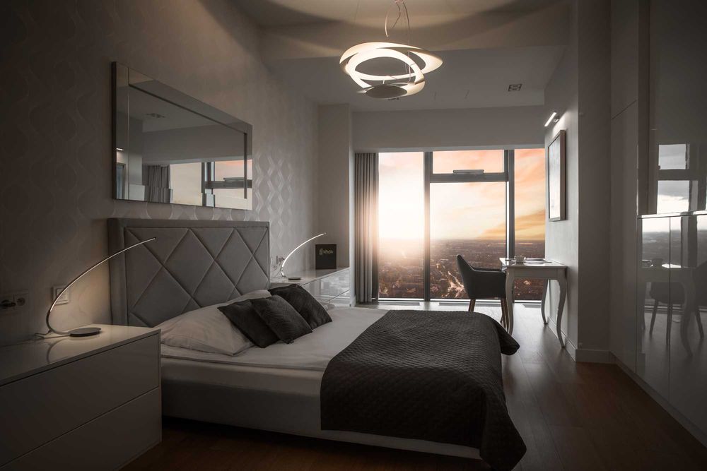 Luksusowy apartament w Sky Tower