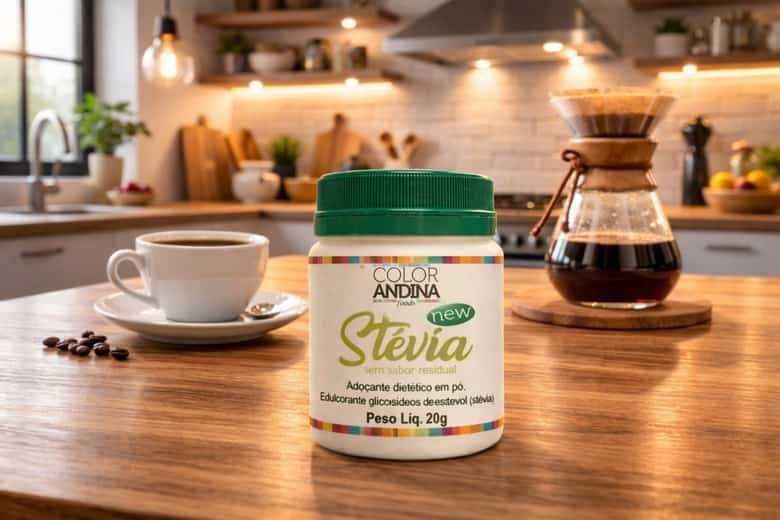 Adoçante Natural Stévia e Taumatina - Sem Sabor Residual (20g)