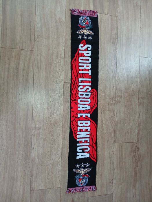Szalik Benfica Lizbona - oficjalny szal piłkarski, kibic, Portugalia