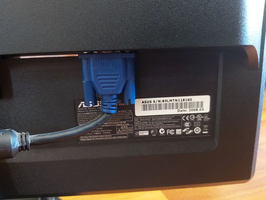 Monitor PC Asus 22 polgadas