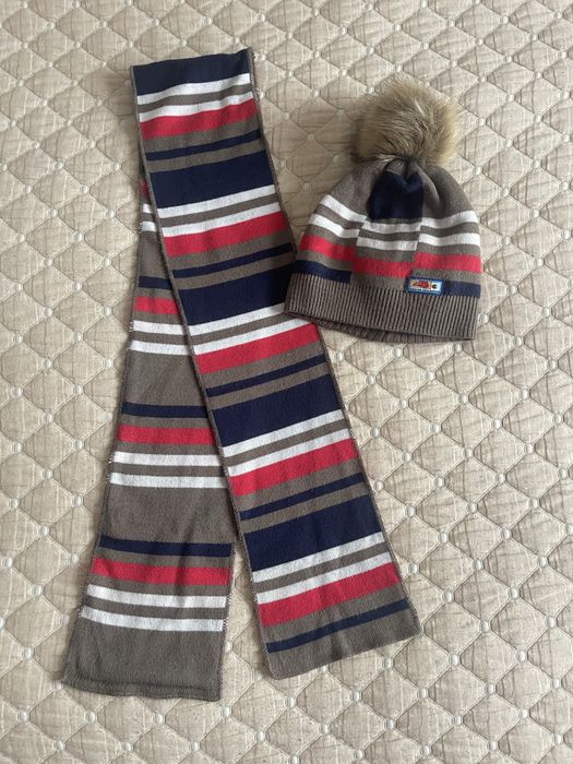 Шапка і шарф для хлопчика теплі