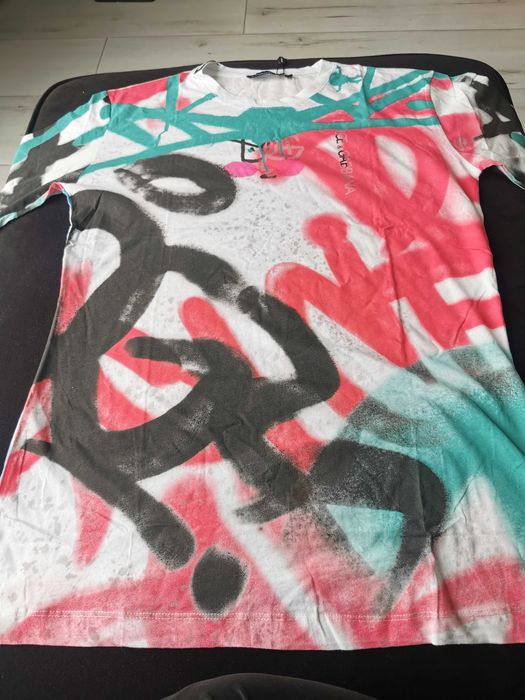 Dolce & Gabbana T-shirt graffiti designer