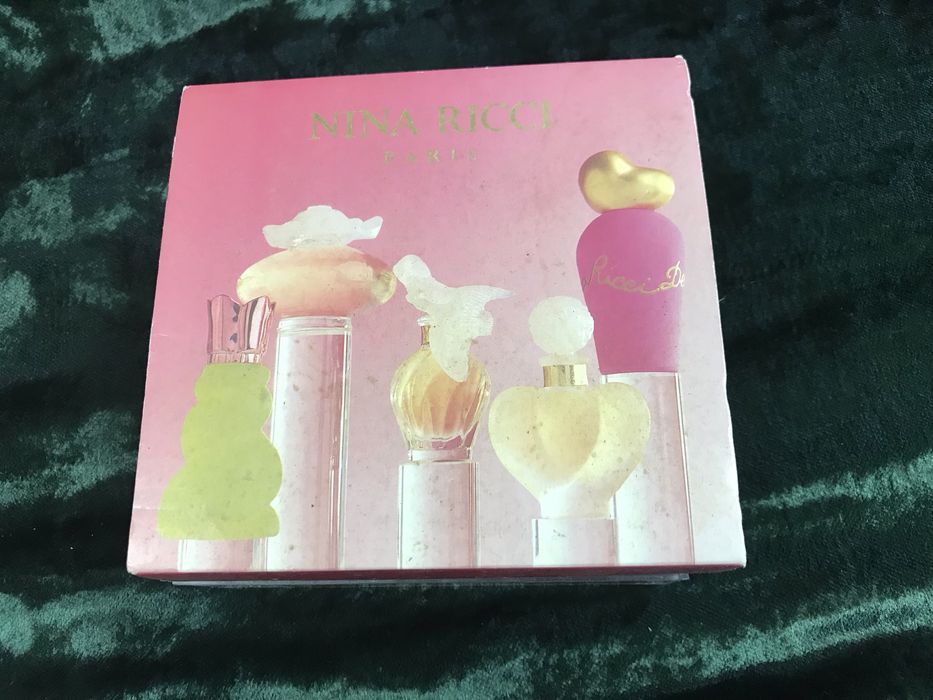 Miniaturas de frascos de perfume