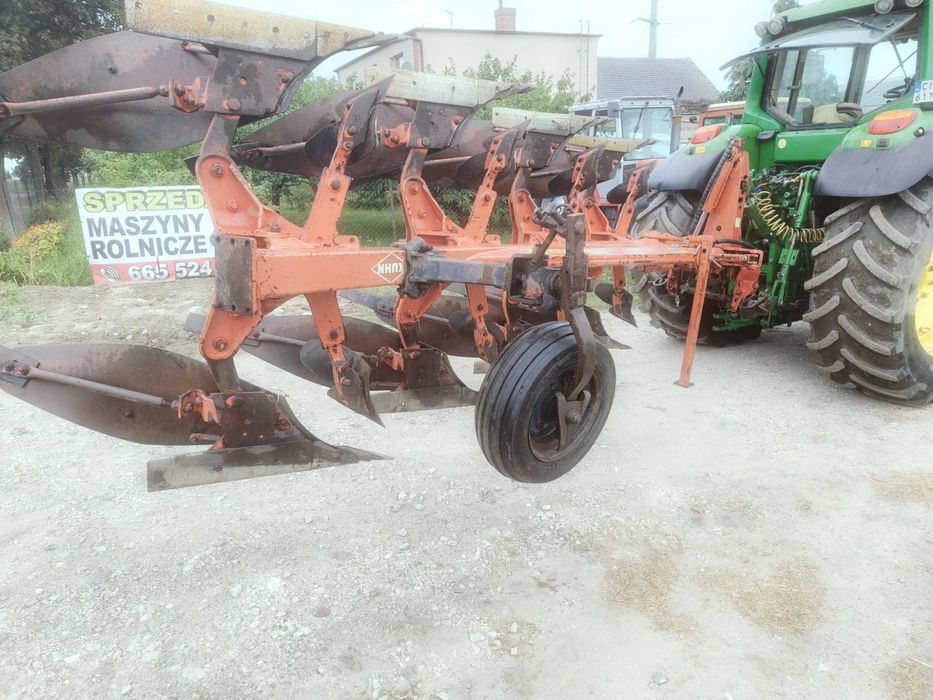 Pług kuhn multima ster 121 4 skibowy lemken Unia vogelczęści