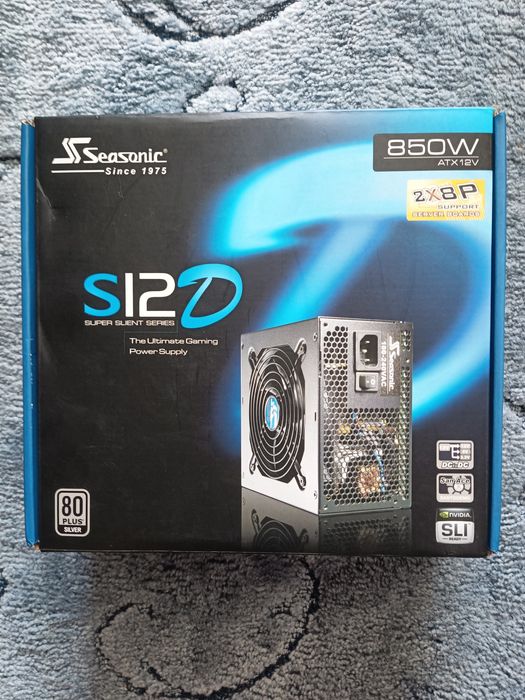 Zasilacz komputerowy Seasonic s12d 850w