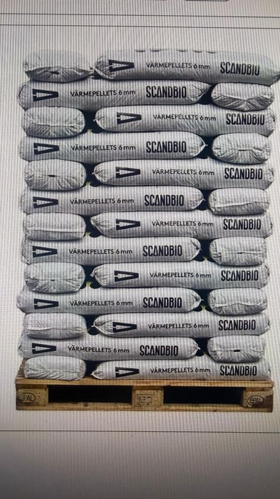 Pellet 6 mm Szwedzki SCANBIO  super jakość 832 kg