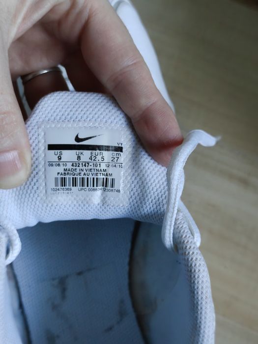 Nike Affect IV Leather białe sneakersy buty sportowe 42,5