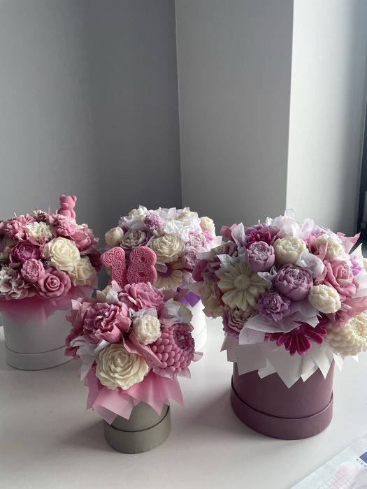 Flowerbox ze świec