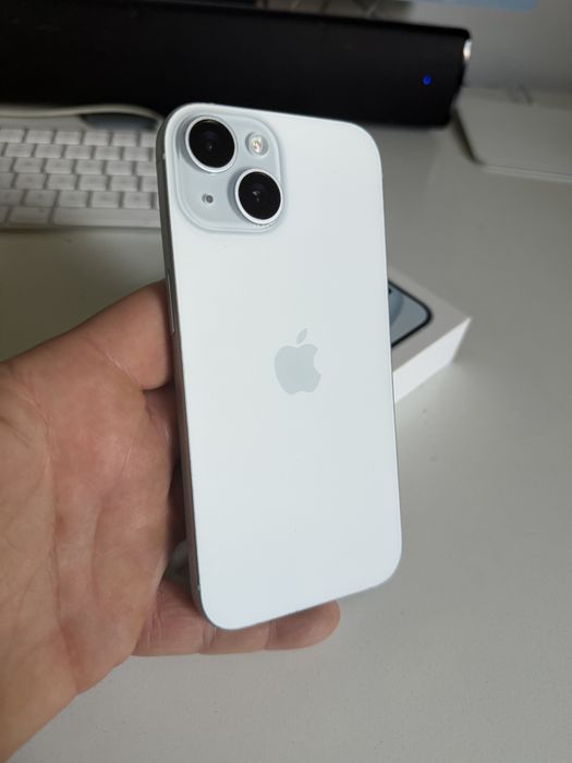 Bateria 100% iPhone 15 128gb Blue Idealny