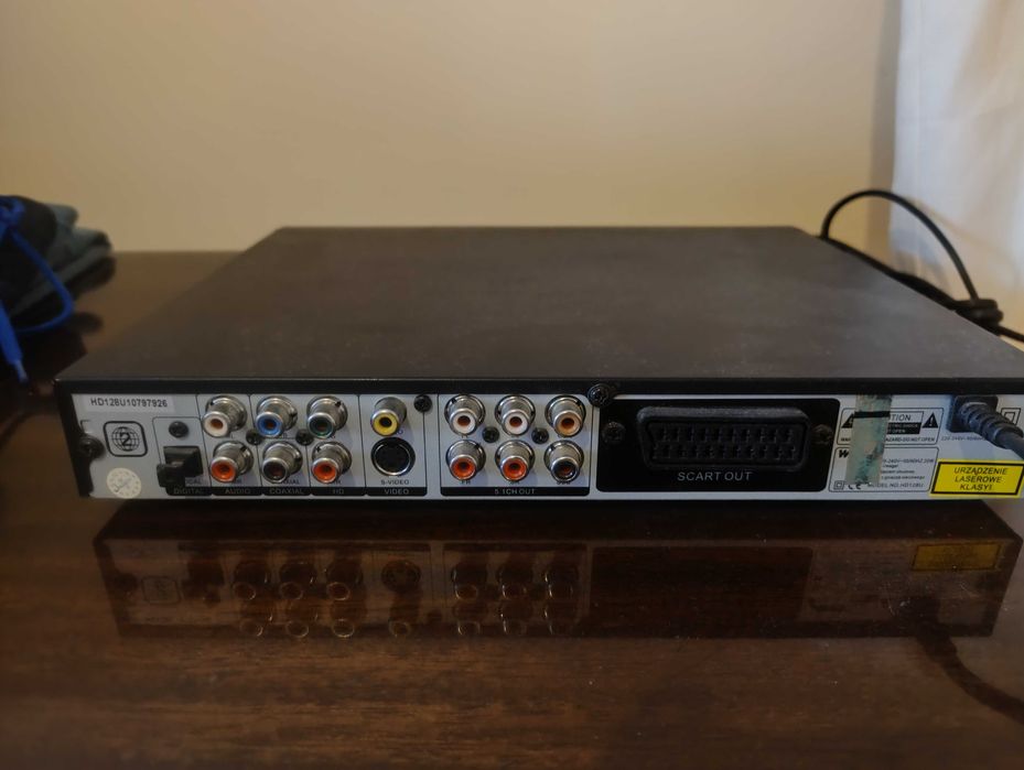 odtwarzacz dvd model hd128u