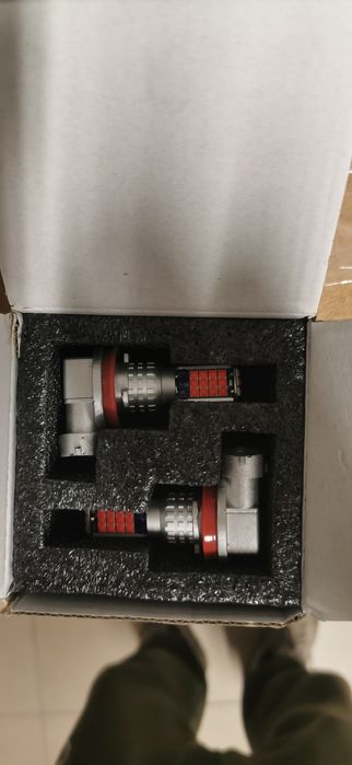 Żarówki H11 LED RED H11 led czerwone