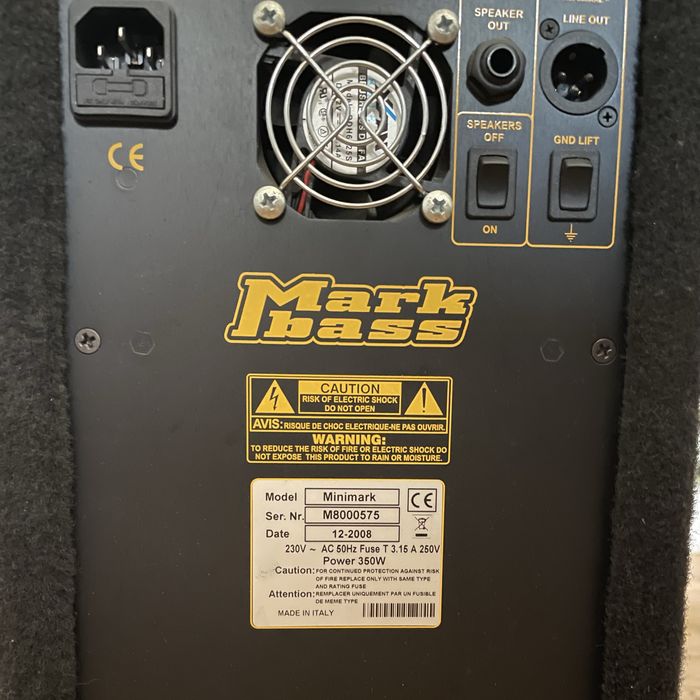 Combo Markbass micromark 602 - excelente estado