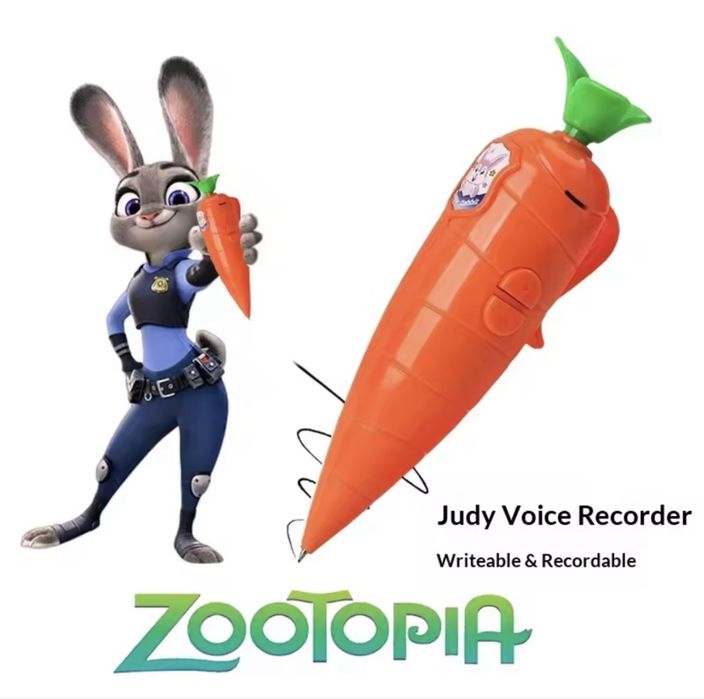 Ручка диктофон Зоотрополіс з музикою