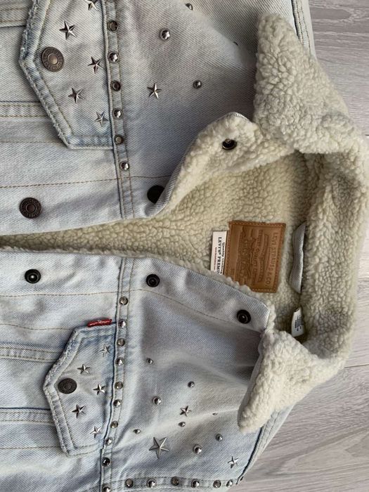 Куртка пиджак джинсовка levis