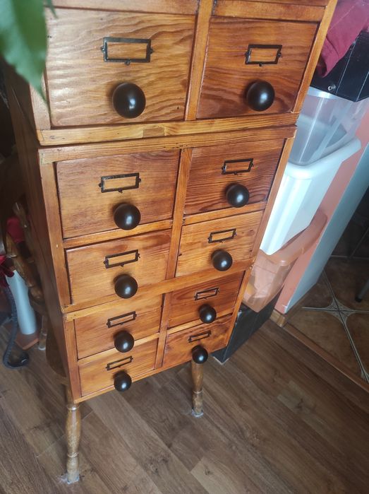 Szafka biblioteczna loft PRL 1961 rok