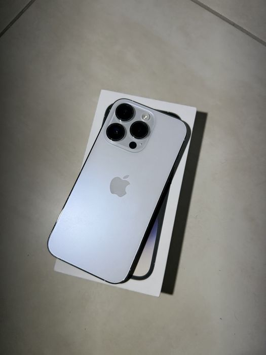 iPhone 14 Pro 256GB Preateado - como novo com caixa original