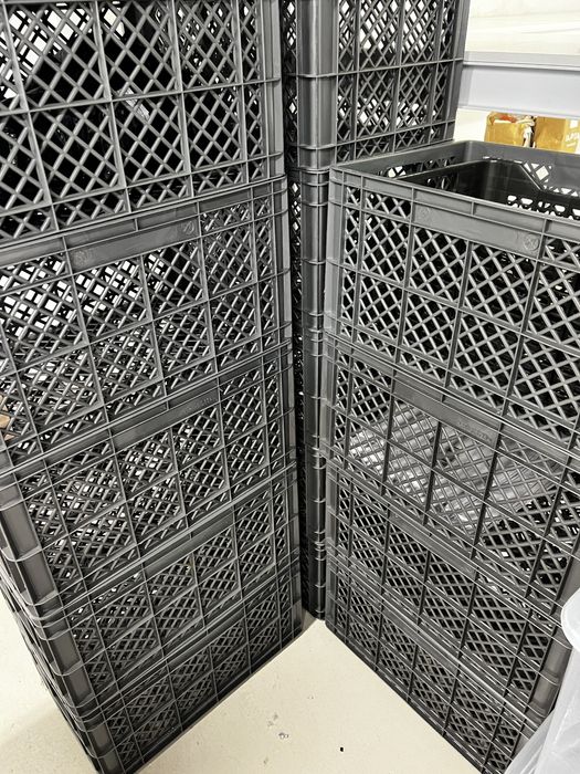 Caixas de plastico para fruta tamanho : 50x30x26