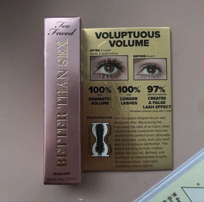 Mini Mascara Too faced better than sex