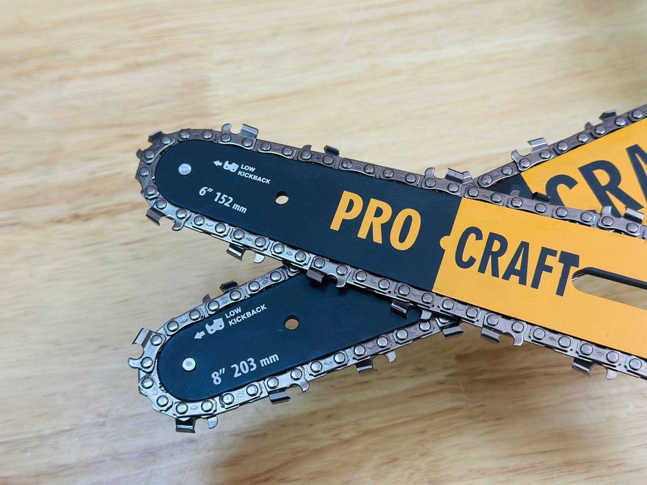 Садова Пила Procraft +Акб 2.0Ah, 4.0Ah Razor+2 шини +Зарядка, ГАРАНТІЯ
