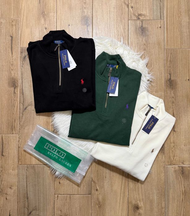 Кофта Polo Ralph Lauren 1/3 zip (напівзамок) / Світер Ральф Поло