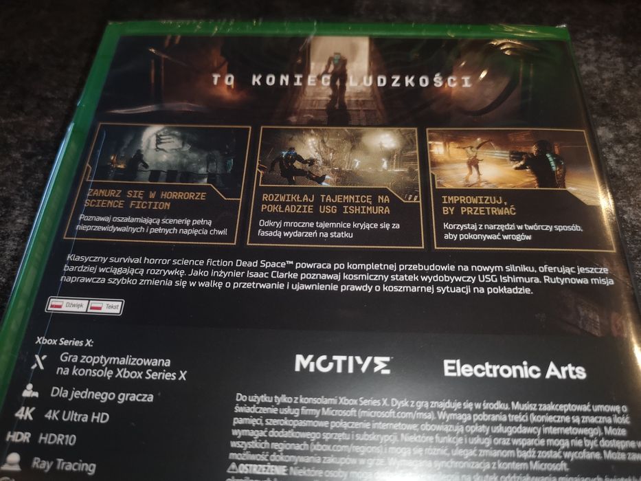 Dead Space XBOX SERIES X gra PL (nowa w folii) sklep Ursus