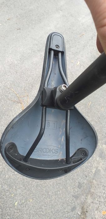 Siodełko Brooks C17 siedzenie nie fizik lepper