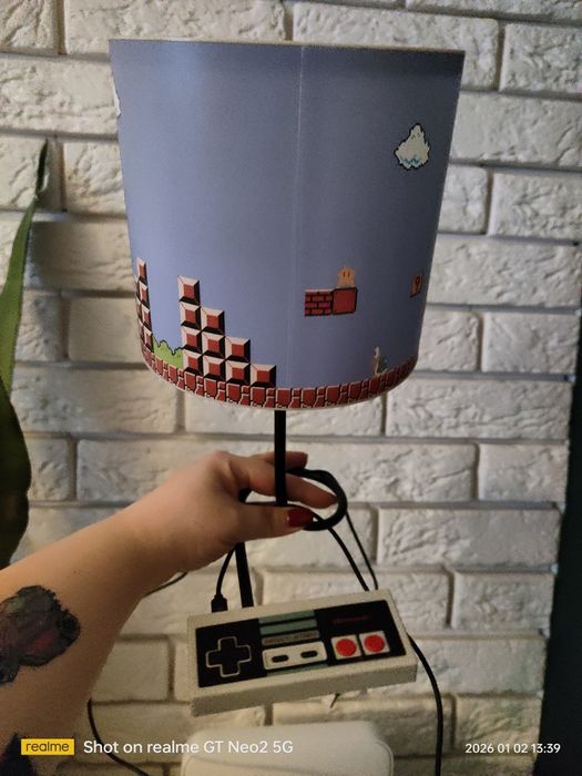 Nintendo lampka LED na USB, licencjonowana super Mario