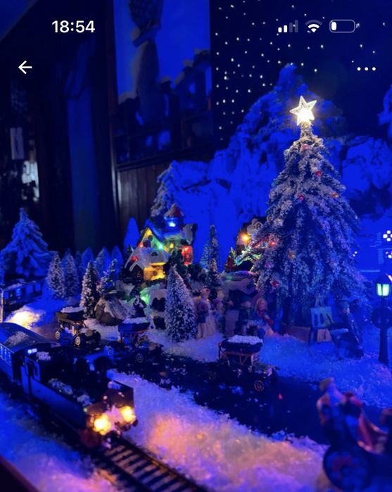 Maquete aldeia de natal