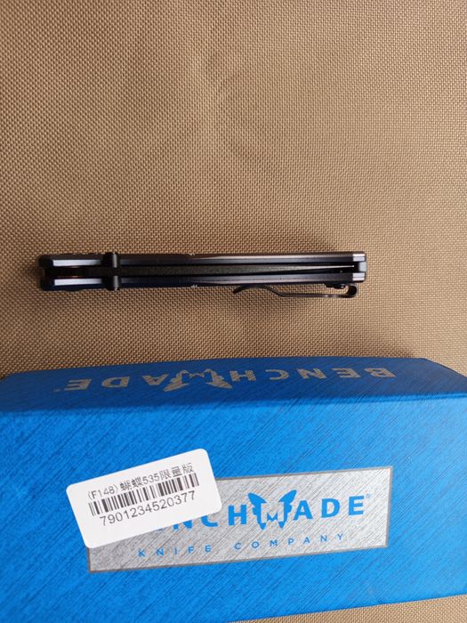 Брелок компактний EDC Benchmade 535 M390 alu T6