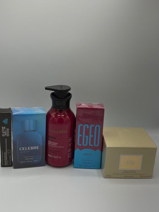 Kit O Boticário Novo – Perfumes + produtos de autocuidado