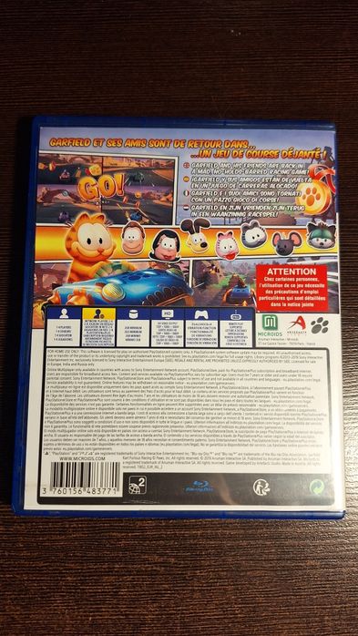 Garfield Kart Furious Racing  PS4