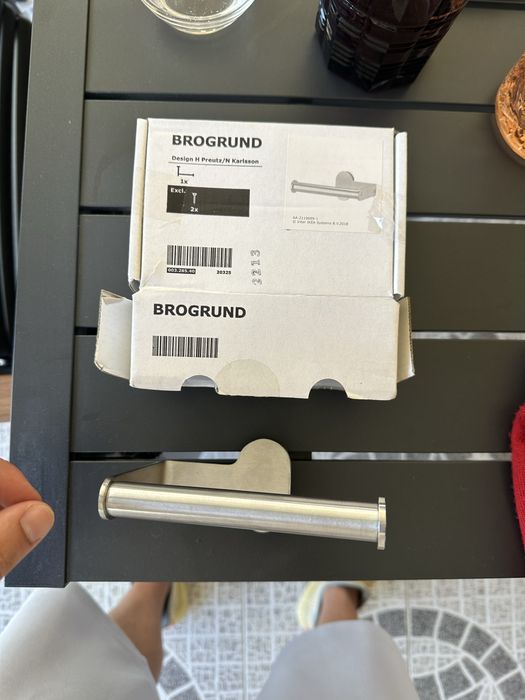 Suporte para Papel Higiénico
