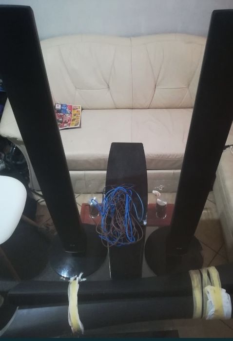 Kino Domowe LG HT554TH - D0 + 4 glosniki i subower Panasonic