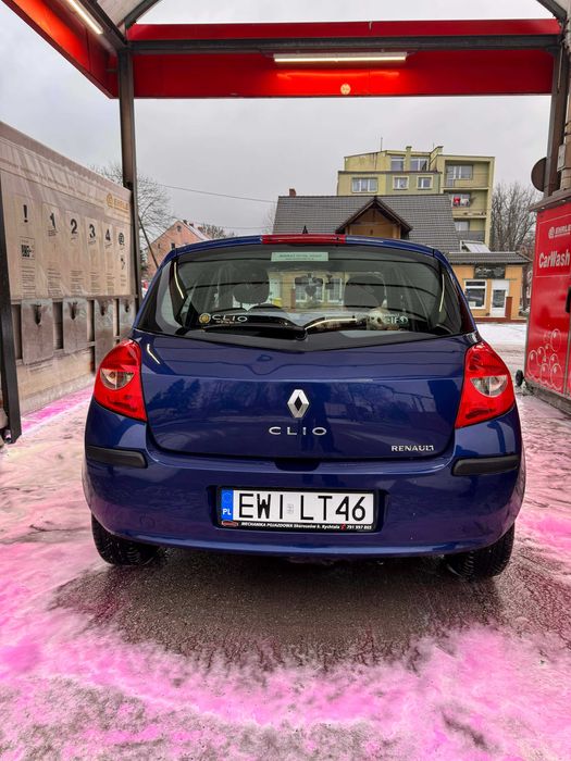Renault Clio III 1.2 BEZ RDZY, NOWE opony, NOWY akumulator.
