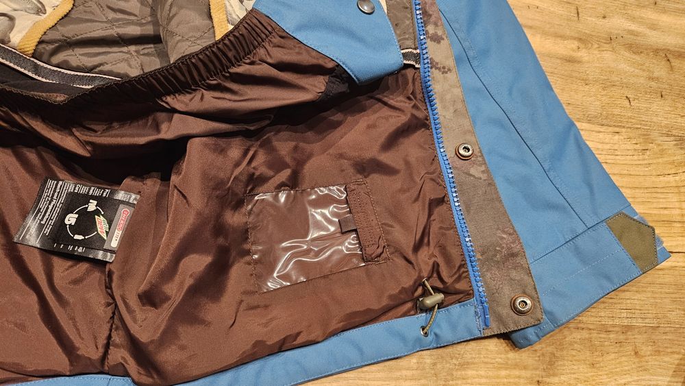 Kurtka snowboardowa męska Burton FOLSOM JK GLACIER BLUE/KEEF