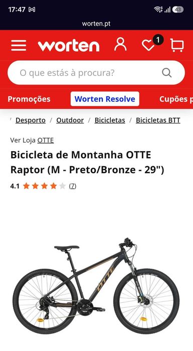 Bicicleta de montanha