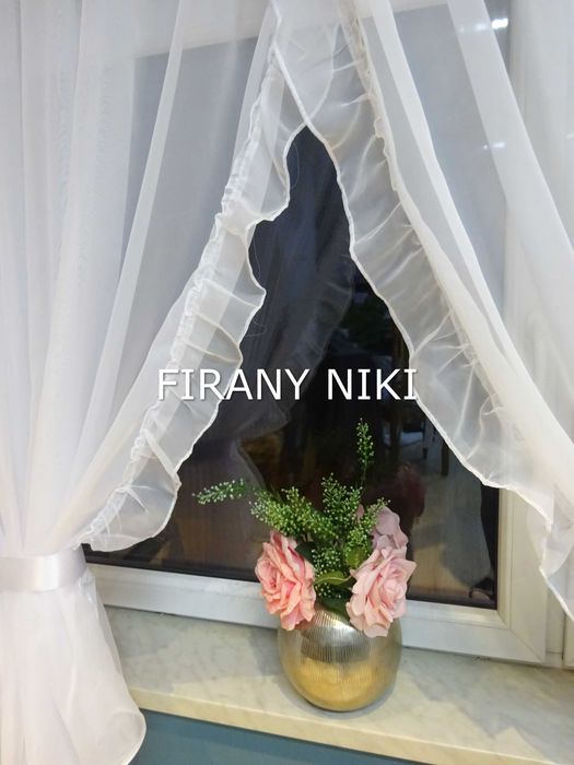 firana z falbanami nr 154