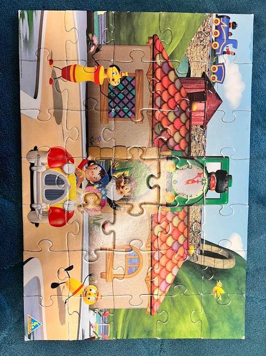 Vários Puzzles - Noddy, Ruca, Animais