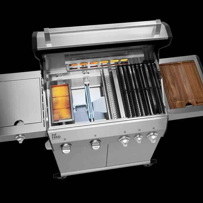 Немецкий газовый гриль газовий Burnhard Big Fred Deluxe не Weber