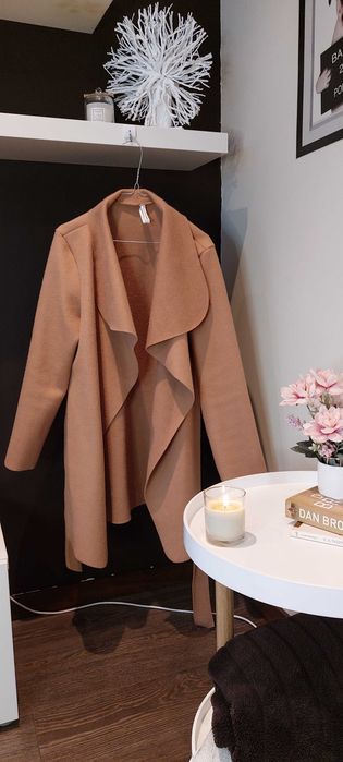 Casaco camel tipo sobretudo - Novo (resto de coleção) - Veste até L