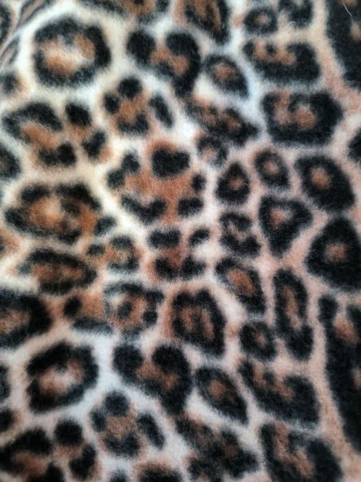 кофта леопардова, тепла на флісі