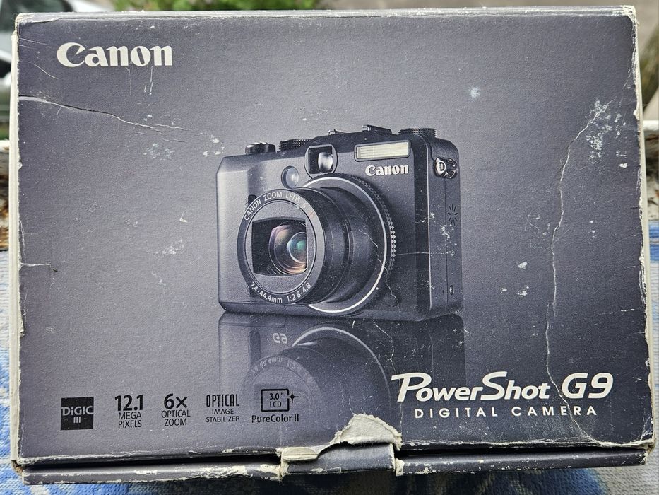 canon powershot g9 - купити цифрові фотокамери - Ціна на OLX.ua