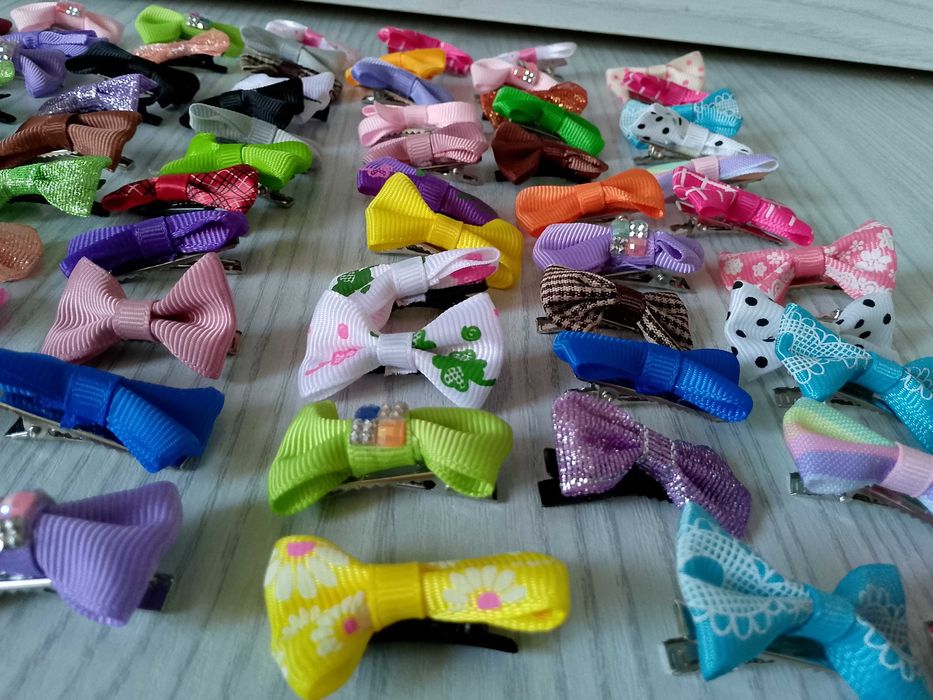 43 sztuki kokardki dla psa spinki dla psa