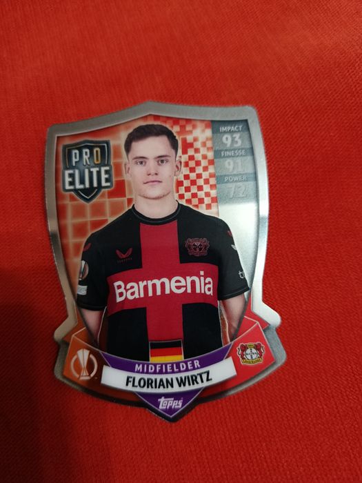 Carta de  futebol do Florian Wirtz PRO Elite