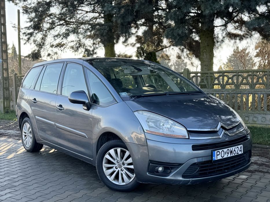 Zadbany Citroen c4-Grand Picasso-2.0Hdi-136km-7osob-Niski przebieg !