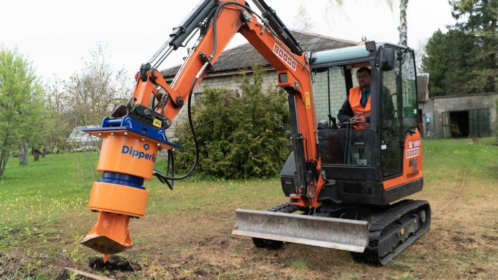 Dipperfox 400 leśna frezarka do pni karczowanie usuwanie